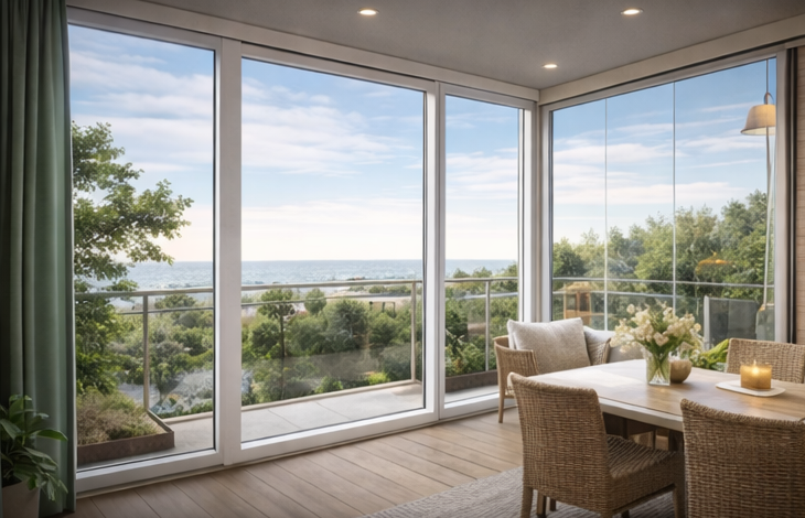 Cortina de vidrio para terraza en Sevilla